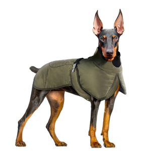 Automne hiver vêtements pour animaux de compagnie transfrontalier grand chien manteau rembourré en coton réfléchissant chaud coupe-vent imperméable <span class=keywords><strong>Dubin</strong></span> Pet Stock hiver - Product Image 6