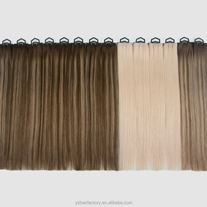 2026 Extensions de cheveux européennes à bandes adhésives invisibles, cheveux vierges doublement tirés pour salon, faciles à retirer - Product Image 5