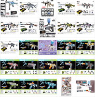 Pistolet à eau électrique R99 MP5K AUG, pistolet jouet MP5 M416 M4, balle à eau souple 2 en 1, fusil de précision AWM, AKM 47, pistolet à eau
