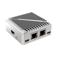 Radxa E52C, processeur 6 cœurs, double Ethernet 2,5 Gigabit, boîtier en alliage d'aluminium CNC, NPU 5TOPs