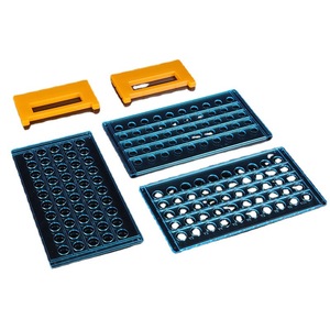 Estante para tubos de ensayo de plástico con múltiples orificios para recolección de sangre, centrífuga, almacenamiento de muestras de ácido nucleico - Product Image 3