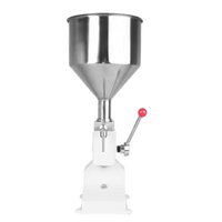 Machine de Remplissage Manuelle de Bureau Yujun A03 pour Brillant à Lèvres, Pompe à Piston Manuelle pour Liquides Cosmétiques 5-50ml 1000BPH en Acier Inoxydable 304