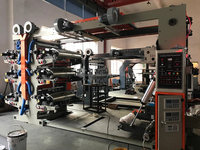 Mesin Cetak Flexographic Ci 6 Warna Bekas Printer Bopp Pe Plastik Film Kertas Flexo Printing Press Harga