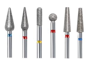 Kit professionnel de soin des cuticules avec embout de perceuse à ongles diamantée pour manucure, pédicure, ponçage, polissage et élimination des peaux mortes en salon - Product Image 2