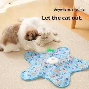 Yeni Gelenler Hakuna Matata Elektrikli Akıllı Kablosuz Çevre Dostu Mavi Evcil Hayvan Kedi Oyuncağı 360 Derece Akıllı Sensör Döndürme Etkileşimli - Product Image 1