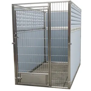 Dog Walk-in Kennel System Large Pet Cages China Factory OEM Walk-in Kennel Perreras Exterior Dog Cages Metal Kennels Large