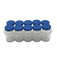 Flacons en verre borosilicate neutre stériles EO de 5 ml, flacons en verre vides stériles scellés avec bouchon personnalisé