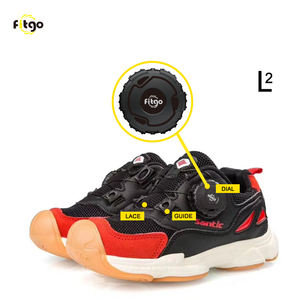 Fitgo <span class=keywords><strong>Lacet</strong></span> de chaussures <span class=keywords><strong>automatique</strong></span> Système de verrouillage à une main pour chaussures pour enfants - Product Image 1