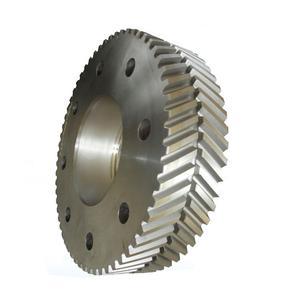 ผู้ผลิตจีน OEM ปรับแต่งเหล็กปลอมความแม่นยําสูงเกียร์ก้างปลาเส้นผ่านศูนย์กลางขนาดใหญ่ - Product Image 5