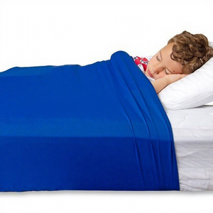 <span class=keywords><strong>Drap</strong></span> de lit élastique en soie de lait sensoriel pour enfants, favorisant le sommeil des nourrissons et des tout-petits - Product Image 3