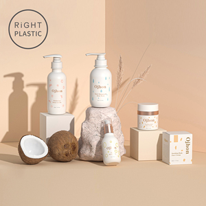 Tamaño personalizado 50ml 80ml 100mL 120ml 150ml Botella de plástico PET Forma redonda para champú y acondicionador para el cabello Embalaje - Product Image 2