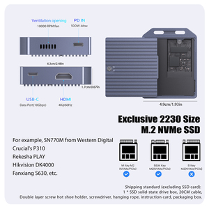 Disque SSD portable magnétique USB 3.2 Type <span class=keywords><strong>C</strong></span> - Product Image 3