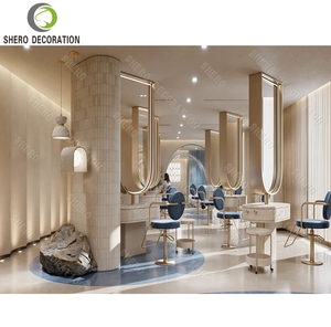 Mobilier de salon de beauté haut de gamme sur mesure : Miroir lumineux pour salon de coiffure, table de manucure et autres meubles pour salon de beauté. - Product Image 4