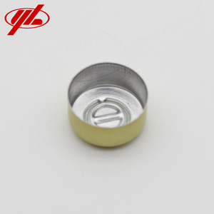 Tapas de Aluminio de 13 mm con Dos Puntos de Conexión para Viales de Vidrio de Inyección - Product Image 4