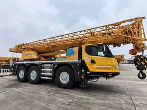 גובה הרמה 48 מ '60 טון כל השטח מנוף משאית מנוף מנוף xc60e עם מערכת winch ראשית - Product Image 5