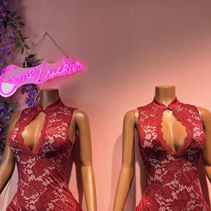 <span class=keywords><strong>Nouvelle</strong></span> robe courte sexy sans manches pour femme avec dentelle et bretelles fluides, amincissante et moulante - Product Image 3