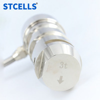 Goupille de charge de capteur de goupille d'essieu précise et fiable pour poulies Prise d'accessoire en option Anti-Fatigue Cellule de charge de tension de goupille longue durée