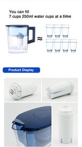 Jarra Filtradora <span class=keywords><strong>de</strong></span> <span class=keywords><strong>Agua</strong></span> con <span class=keywords><strong>Ozono</strong></span> Manual Transparente <span class=keywords><strong>de</strong></span> Plástico Premium Julan <span class=keywords><strong>de</strong></span> 3.5L, Botellas Portátiles para el Hogar para Dropshippers - Product Image 6