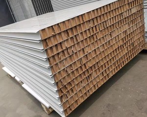 Chống cháy/chống tĩnh chống cháy màu thép Composite Sandwich Panel cơ khí giấy tổ ong thanh lọc Hội Đồng Quản trị lợp - Product Image 1