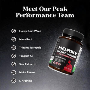 Kapsul Ekstrak Horny Goat Weed Kompleks, Kapsul Maca Root untuk Meningkatkan Energi dan Stamina untuk Pria dan Wanita - Product Image 4