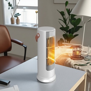 Wholesale 1000W Portable Electric <b>Fan</b> Heater Silent Energy Saving Fast Heating PTC Ceramic <b>Remote</b> <b>Controlled</b> for Home Living - Product Image 2