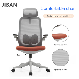 Sillas de Oficina Ergonómicas <span class=keywords><strong>JIBAN</strong></span> de Alta Calidad, Diseño Moderno, Cómodas, con Reposacabezas y Reposabrazos Ajustables, Giratorias, para Oficina en Casa - Product Image 3