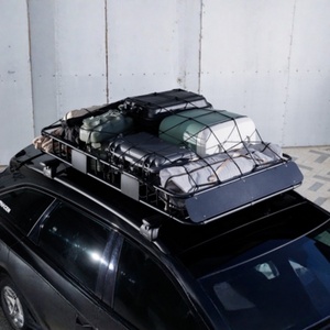 USA miễn phí vận chuyển nhà máy tùy chỉnh Roof Rack Cargo Basket với <span class=keywords><strong>Net</strong></span> phụ kiện bên ngoài xe Roof Rack rooftop thép Roof Rack - Product Image 3