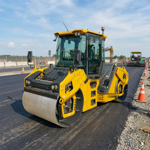 Rodillo Vibratorio Tándem XD105T de 10 Toneladas, 104kW, 110kN, Doble Amplitud, Doble Frecuencia, para Compactación de Carreteras y Aeropuertos, Exportación Directa de China - Product Image 1
