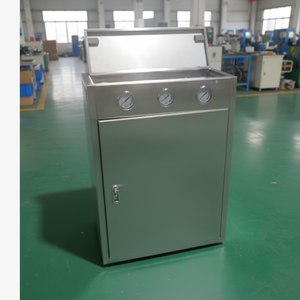 Filtre à eau Big Blue 3 étapes de 20 pouces disponible pour le marché australien, <span class=keywords><strong>prix</strong></span> d'usine, avec boîtier en acier inoxydable - Product Image 2