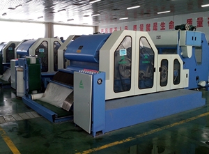 Machine à carder les fibres animales pour la fabrication de laine de mouton à haute efficacité, destinée à la production de tops (mèches de laine) - Product Image 4