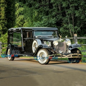 Carroza Fúnebre Eléctrica Negra de Alta Calidad, Estilo Clásico, para Transporte Especial en Funerales - Product Image 3