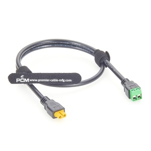 Kabel Blok Terminal Sekrup 2 Pin XT30 Female 18AWG untuk Sistem Otomasi Pengisi Daya Baterai Printer 3D Robot UAV - Product Image 4