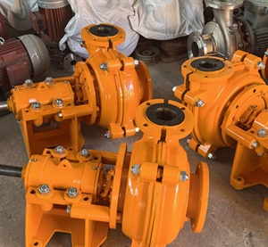 Bomba Centrífuga Horizontal para Lodos Serie ZJ/AHR 4/3, Cuerpo de Hierro Fundido Grueso, Revestimiento de Goma, Resistente a la Abrasión, para Residuos de Minería - Product Image 3