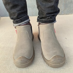 Slip-On Heat-Resistant Welder Safety Shoes Steel Toe Breathable Impact-Resistant Puncture-Proof Insulating For Electricians - Product Image 4