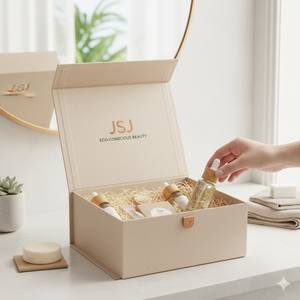 Boîte de présentation pour artiste maquilleur avec fermeture magnétique pour kit de maquillage professionnel et présentation client - Product Image 3