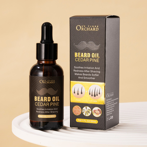 El aceite de <span class=keywords><strong>barba</strong></span> para hombres de etiqueta privada hace que las barbas sean más suaves y más suaves Aceite de <span class=keywords><strong>barba</strong></span> de pino de cedro - Product Image 1