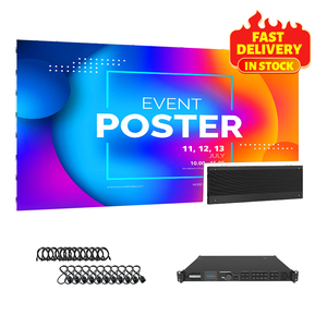 Khổng lồ 4k 8K Ultra Slim p1.2 p1.25 p1.5 p1.56 p2.5 p2.6 p2.9 p3.91 16:9 trong nhà cong màn hình LED pantallla LED hiển thị video tường - Product Image 1