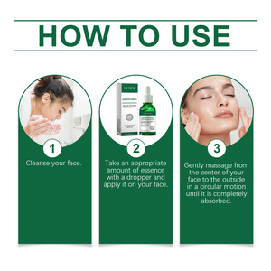 Vente chaude Naturel Plante Organique Sérum Pour Le Visage 30ml Acide Hyaluronique Soins De La Peau Éclaircissant Blanchissant Sérum Pour Le Visage Acide Salicylique - Product Image 6