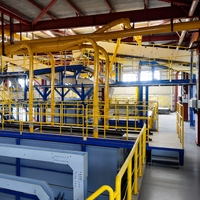 Ligne de production de poudre détergente, usine de poudre à lessiver de haute qualité, tour de séchage par pulvérisation, système de fabrication industrielle