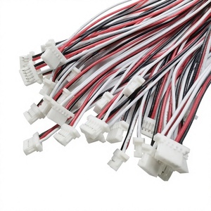 مجموعة كابلات OEM ODM JST SH تسخير مخصص 2 3 4 5 6 8 دبوس موصل سلك سيارة SHR SH1.0 تسخير الأسلاك للسيارة - Product Image 2