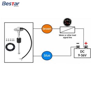 Best Selling 240-33 Ohm Float <b>Level</b> <b>Sensor</b> 150-800mm Sender for <b>Oil</b> Water Vehicle - Product Image 5