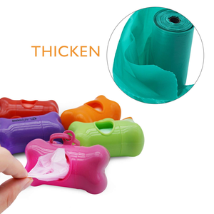 Distributeur de sacs à déjections canines en forme d'os avec logo personnalisé, idéal pour les cadeaux promotionnels et les objets publicitaires pour animaux de compagnie - Product Image 2