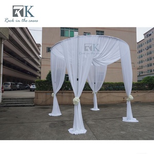 ชุดอุปกรณ์ตกแต่งเพดานงานแต่งงาน พร้อมผ้าม่านและโครงเหล็ก - Product Image 6