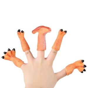 Juguetes Educativos de Animales de PVC, Set de Marionetas de Dedo de Dinosaurios, Regalo para Niños, Juguetes de Aprendizaje, Venta al Por Mayor - Product Image 5