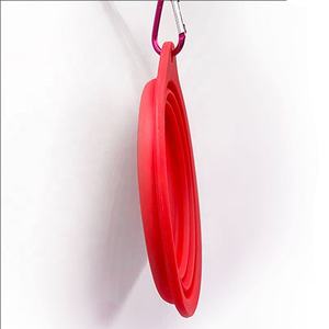 Bol pliable en silicone pour animaux de compagnie, très vendu, compatible lave-vaisselle, qualité alimentaire, portable, bol de voyage pliable en silicone pour animaux de compagnie - Product Image 6