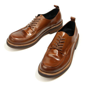 Zapatos Derby Formales de Lujo para Hombre, con Cordones Cuadrados, Antideslizantes, Transpirables, Elegantes y a la Moda - Product Image 6
