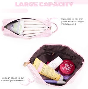 <span class=keywords><strong>Neceser</strong></span> <span class=keywords><strong>de</strong></span> <span class=keywords><strong>viaje</strong></span> Rosa personalizado para niñas <span class=keywords><strong>de</strong></span> 10 a 18 años, regalo <span class=keywords><strong>de</strong></span> cumpleaños a la moda - Product Image 5