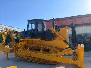 Topadora de cadenas Shantui SD22 de segunda mano, 220HP, equipo pesado para construcción y nivelación de terrenos - Product Image 5