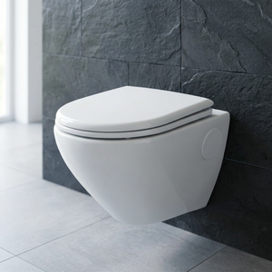 Fournisseur d'articles sanitaires en céramique de Chine Toilette sans réservoir à suspension murale Toilette à suspension murale Bidet de toilette à suspension murale - Product Image 6