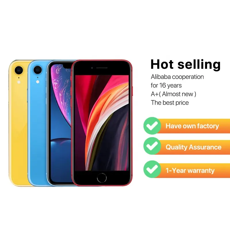 Оптовая продажа, разблокированный мобильный телефон, высококачественный смартфон 5 6 7 8 X XR XS Max Plus для Iphone
